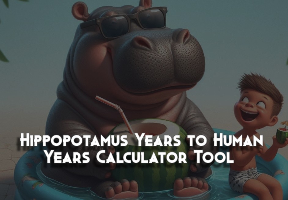 Hippopotamus Years to Human Years Calculator 